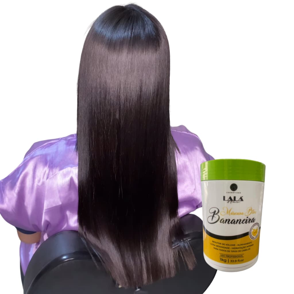 Btox Bananeira De Alisamento E Redutor De Volume Capilar 1kg