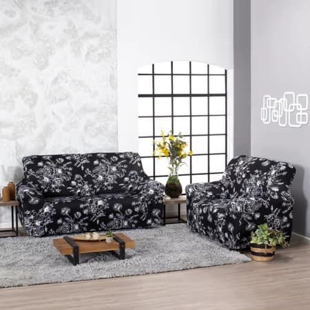 Capa De Sofá 2 e 3 Lugares Estampada Coladinha Varias Estampas