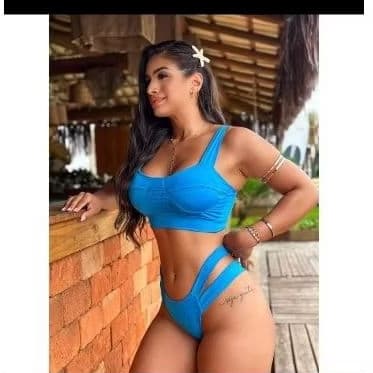 promoção conjunto de biquíni feminino Naria com calcinha asa delta verão tedéncia moda
