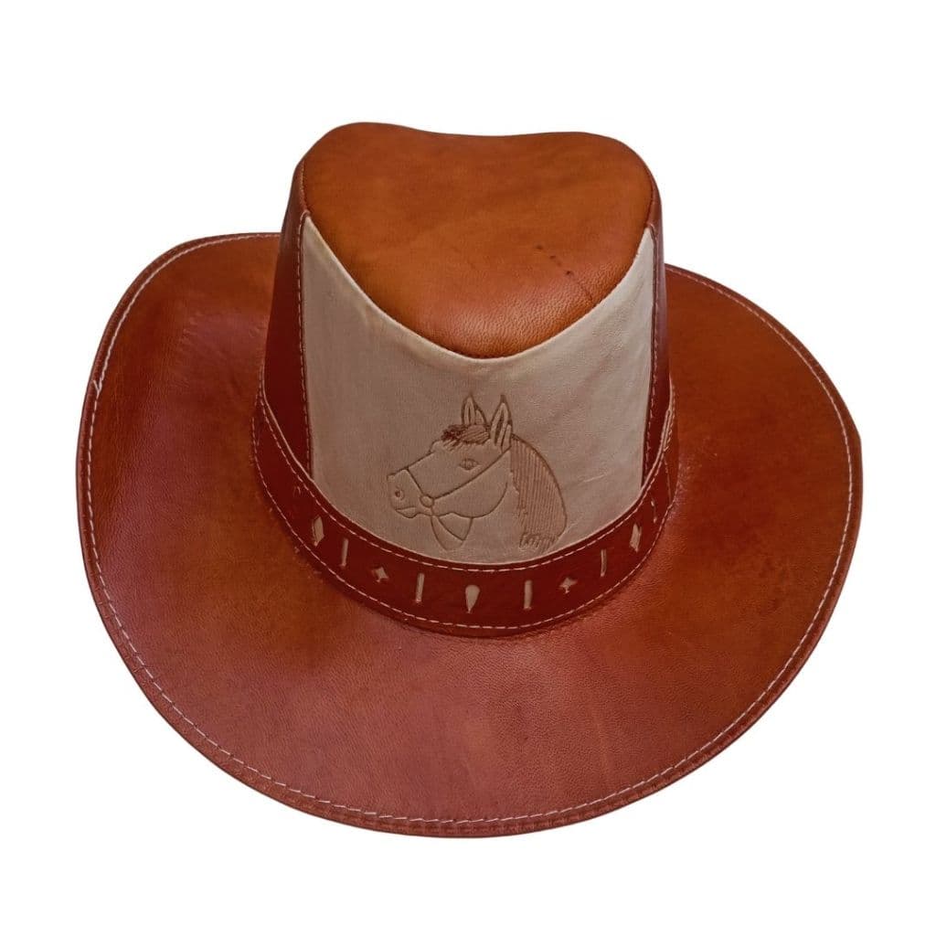 Chapéu de Couro Country Vaquejada – Estilo e Resistência para Quem Ama o Sertão!