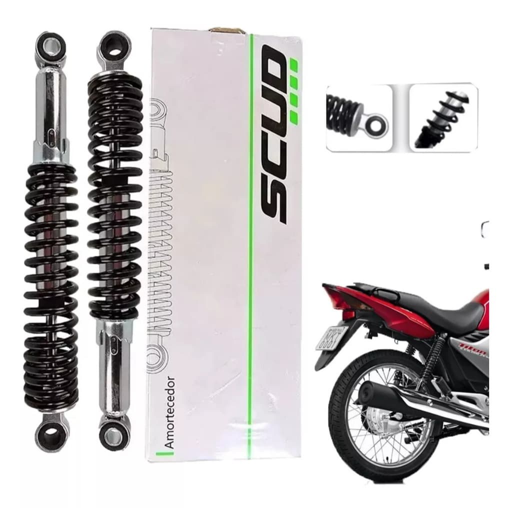 Amortecedor Titan 150/fan 150 2004 Ate 2014 Scud (par)