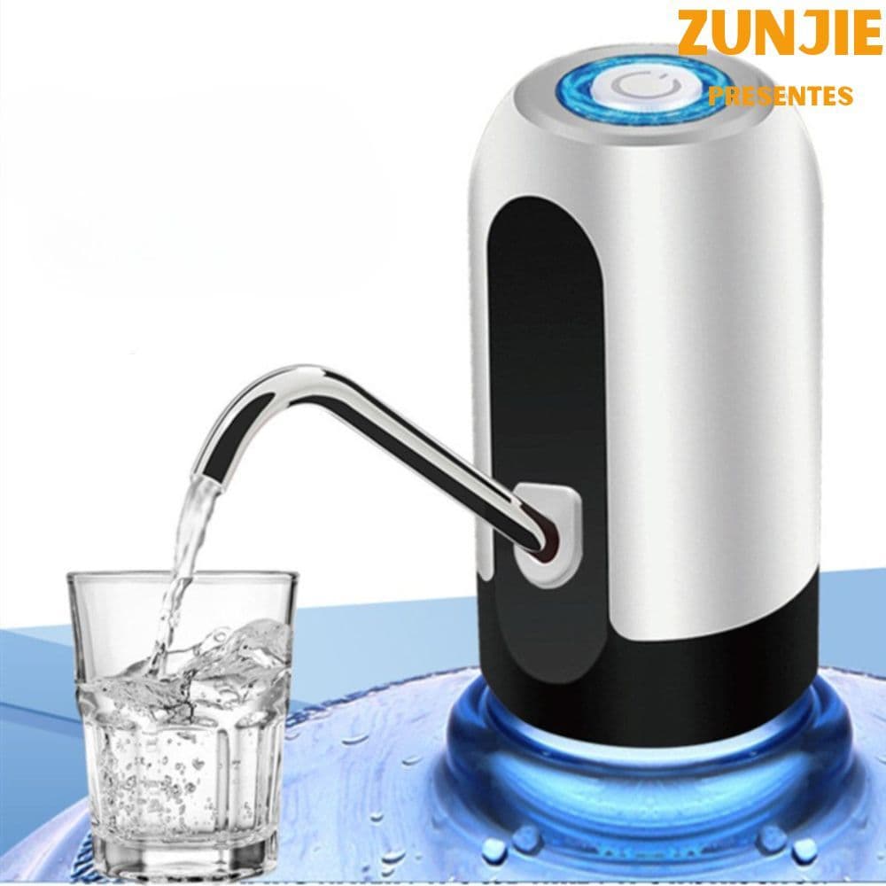 Bomba Agua Universal Com Carregamento USB Filtro Para Galão De água Bomba Elétrica