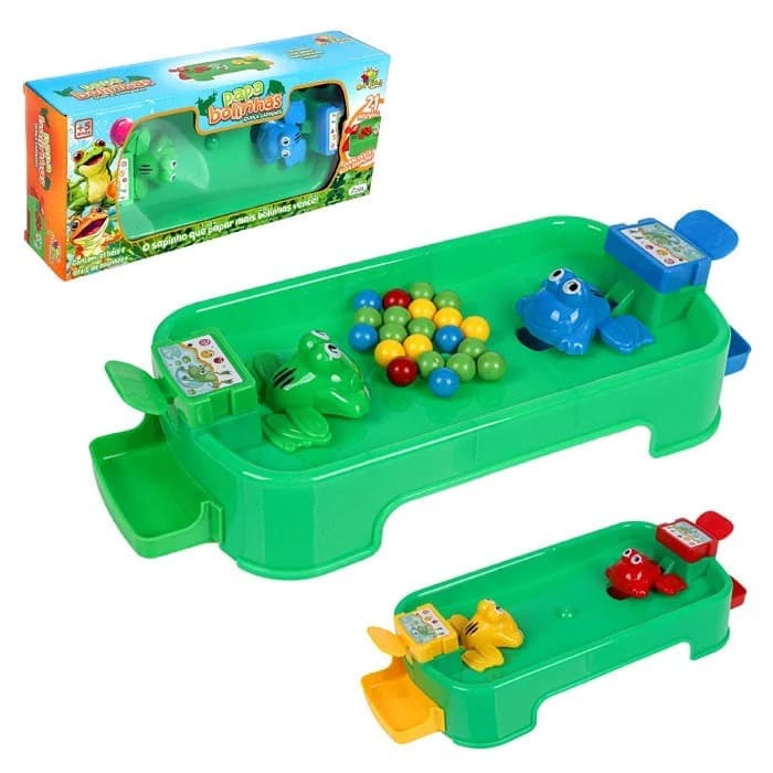 brinquedo para criança de 5 anos Jogo papa bolinhas hipopótamo