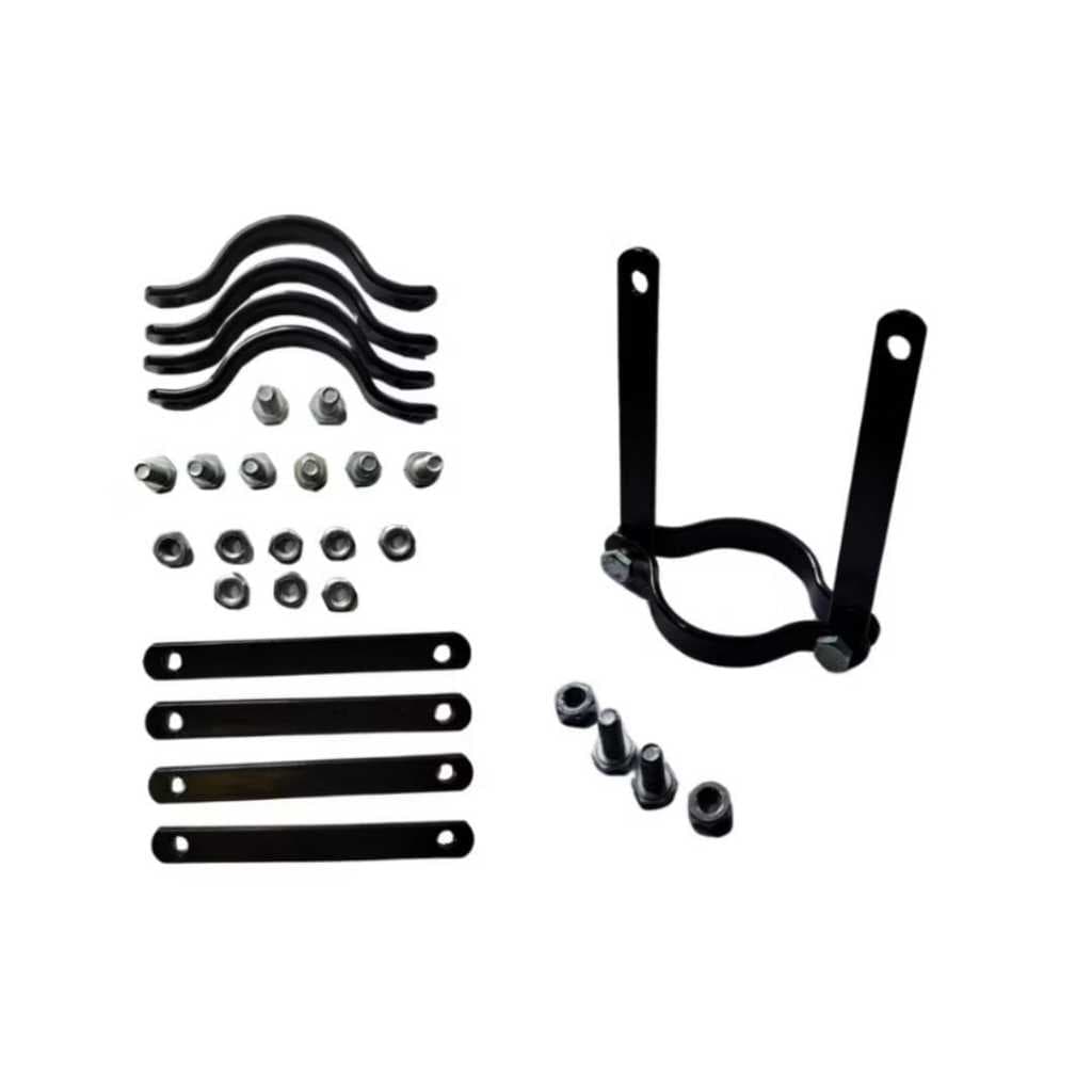 Suporte Adaptador Paralama Xre 190 Bros 160 Nxr 150 Ferro