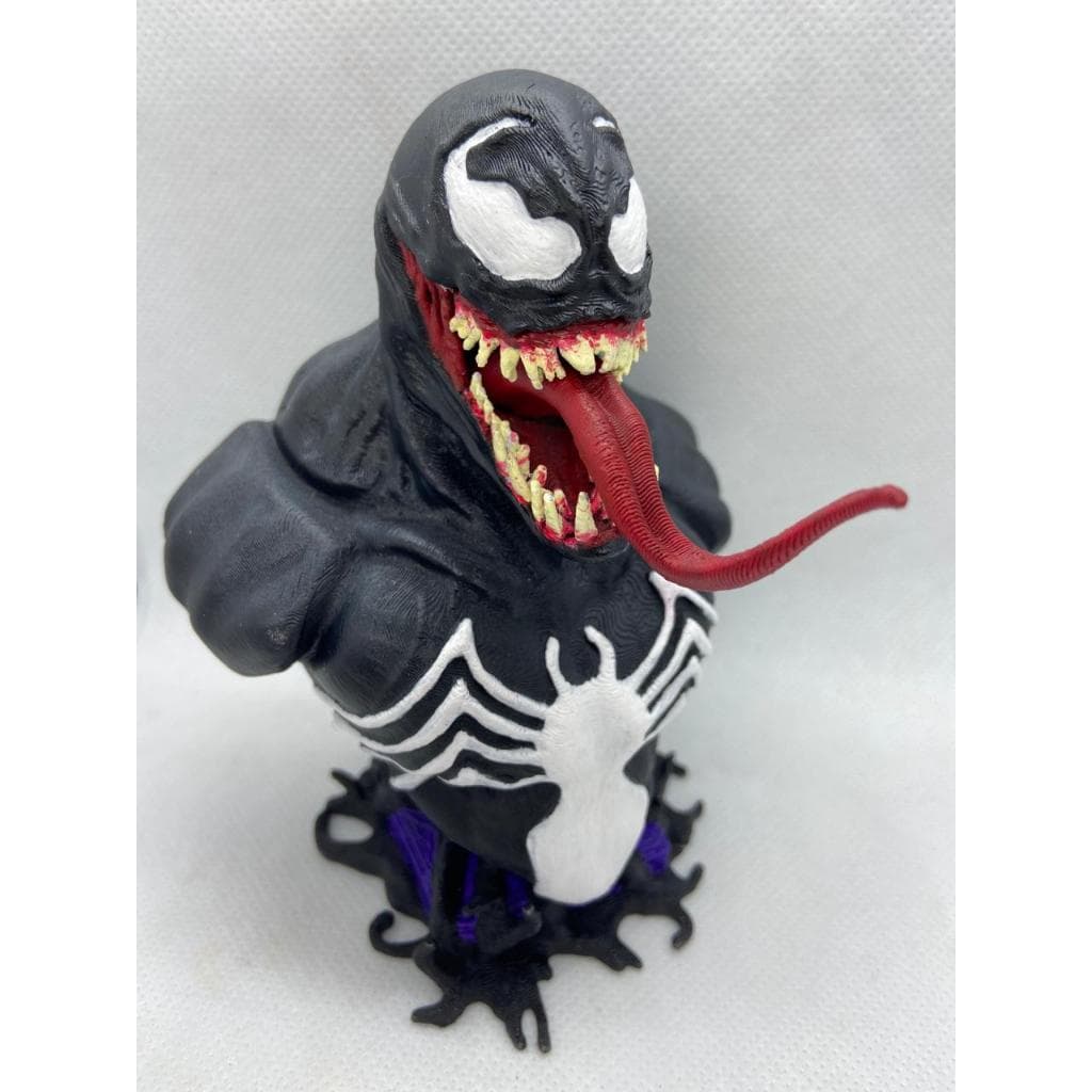Busto Venom impresso em 3D