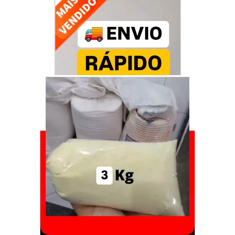 2 Kg Farinha de Mandioca Nordestina Original da Bahia