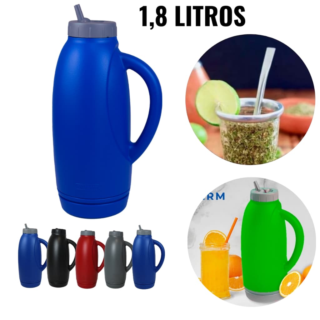 Jarra Térmica 1,8 Litros Água Fria Suco Terere Barata Custo Benefício Qualidade