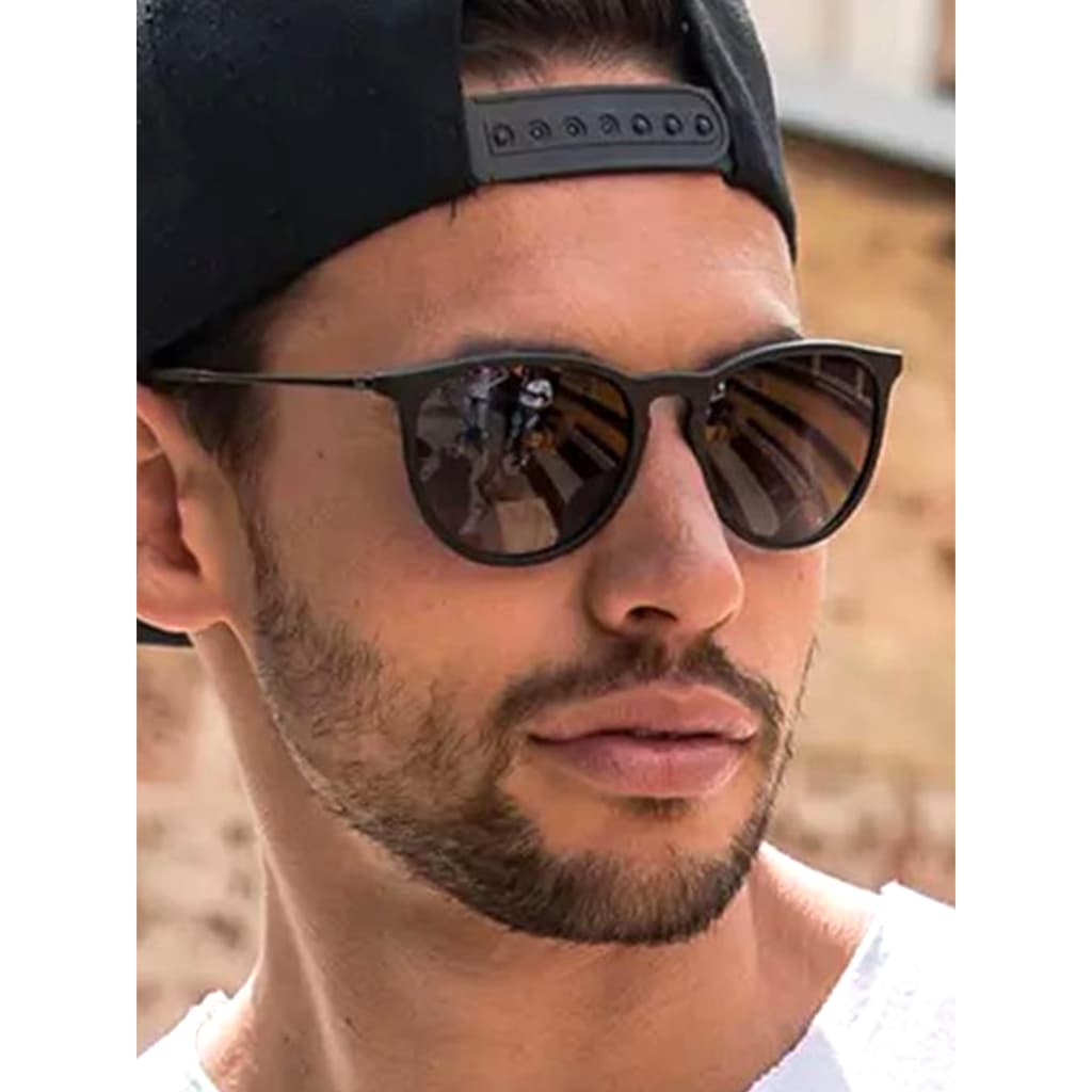 Oculos De Sol Com Protecao Uv 400  Para homens e mulheres estilo casual Unissex MODA