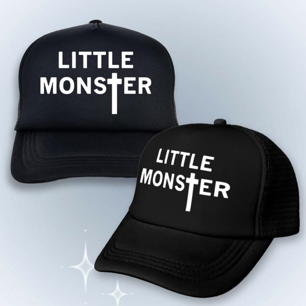 Boné Trucker Little Monster Lady Gaga de Tela