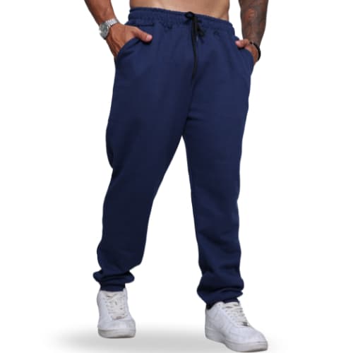 Calça Moletom Masculino, Adulto, Modelo Básico, Inverno, Frio