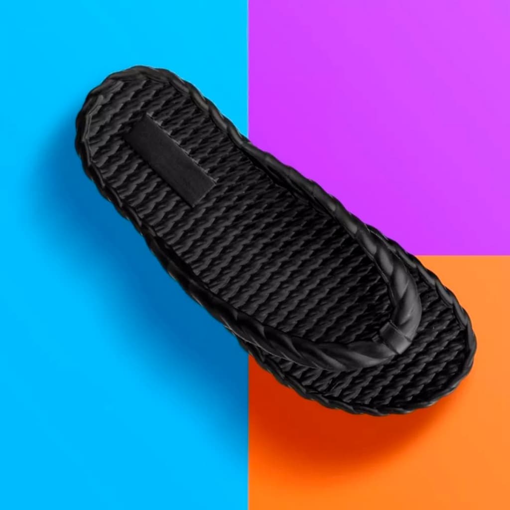Chinelo Nuvem Feminino Macio em EVA Trançado Ultra Leve Super Confortavel
