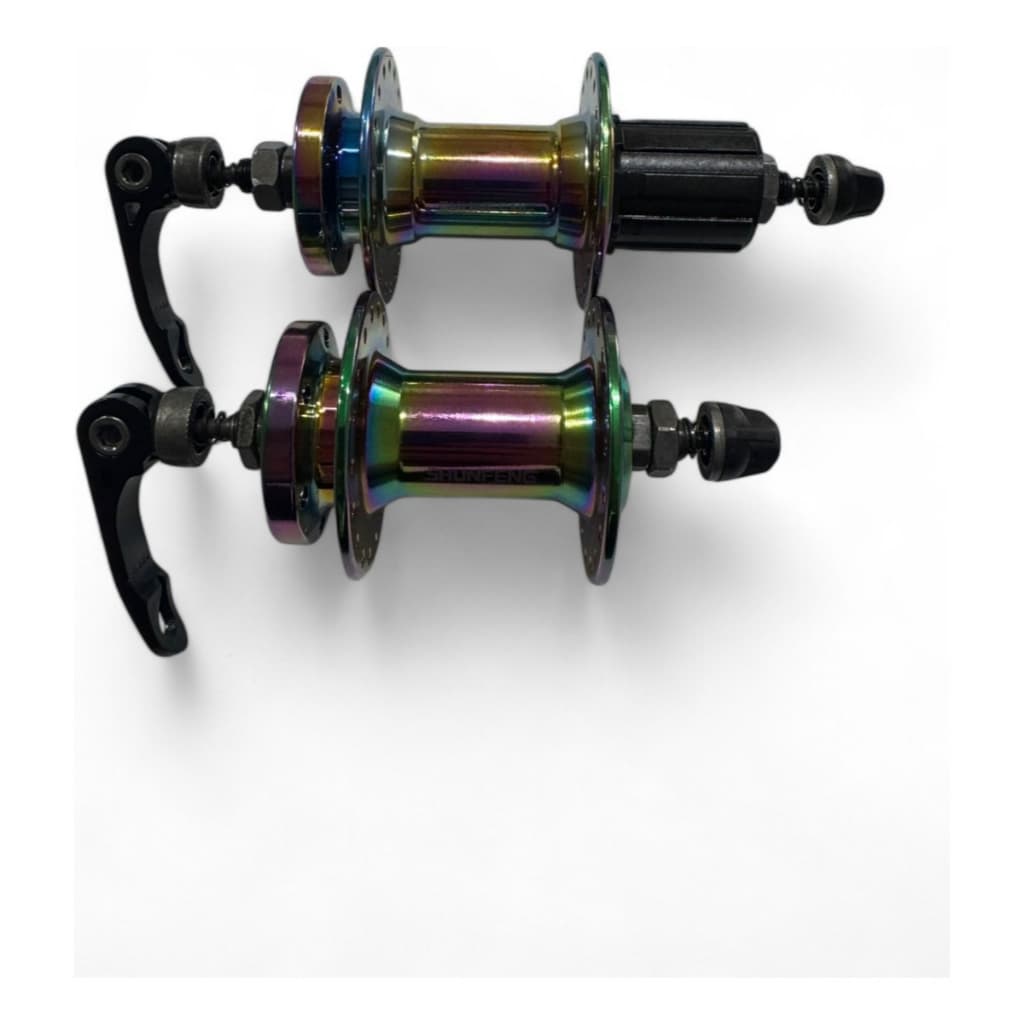 Par Cubo K7 Camaleão Rainbow Disco 36 F SHUNFENG Freeride Mtb Grau VIKING GIOS GRAU  FREERIDE MTB SPEED !!!