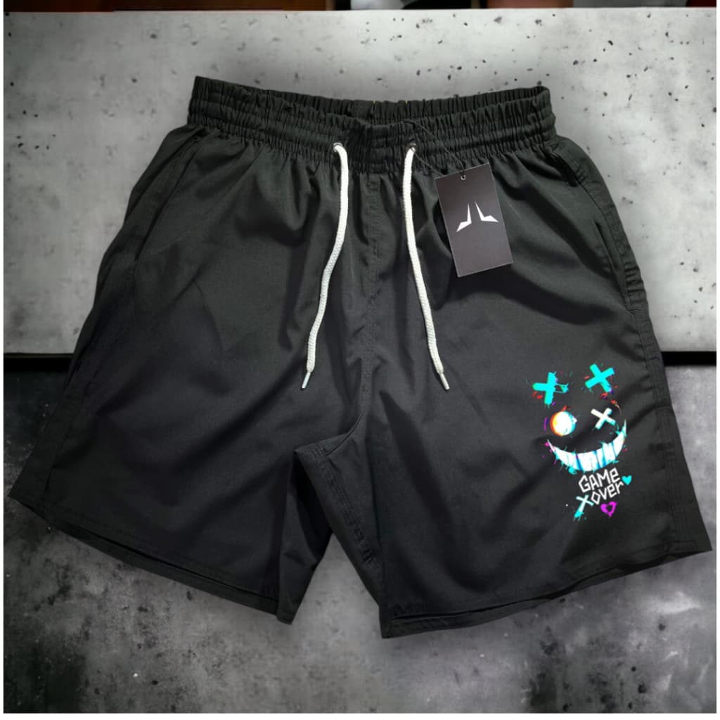 Bermuda Mauricinho GAME 01 - - Academia, Skate, Basquete, Corrida, musculação, caminhada
