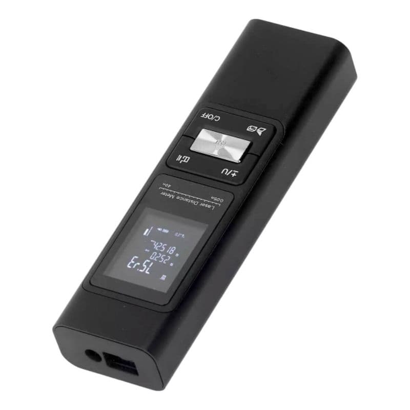 Trena Digital a Laser 80 Metros Recarregável com Nível Eletrônico e USB e calibração Automática