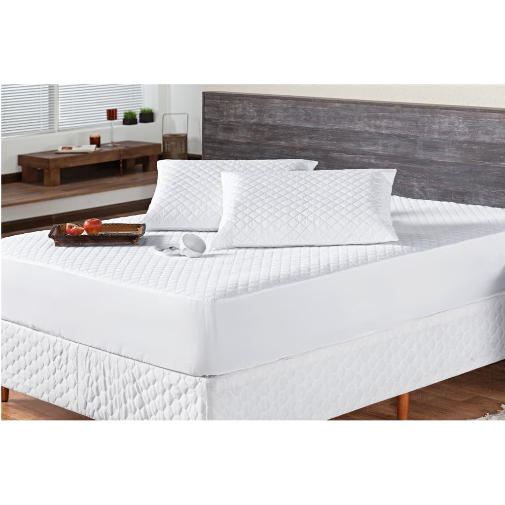 Capa Para Colchão Impermeavel Com Elastico Com Porta Travesseiro Matelado Fronha