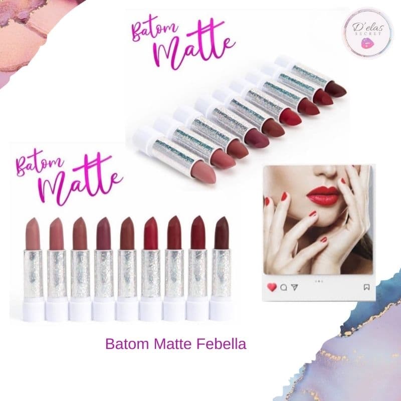 Batom Matte Febella