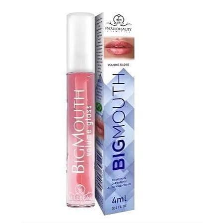 Gloss Aumento Labial brilho Bigmouth Volumoso Incolor Cosméticos Bocão
