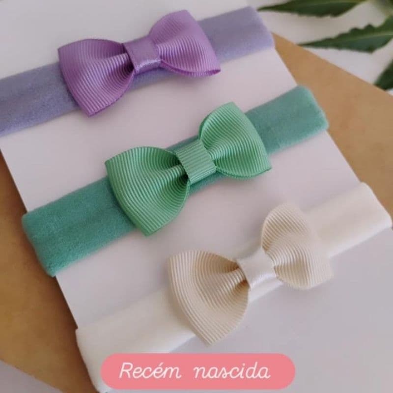 FAIXA BEBE RECEM NASCIDA LACINHO