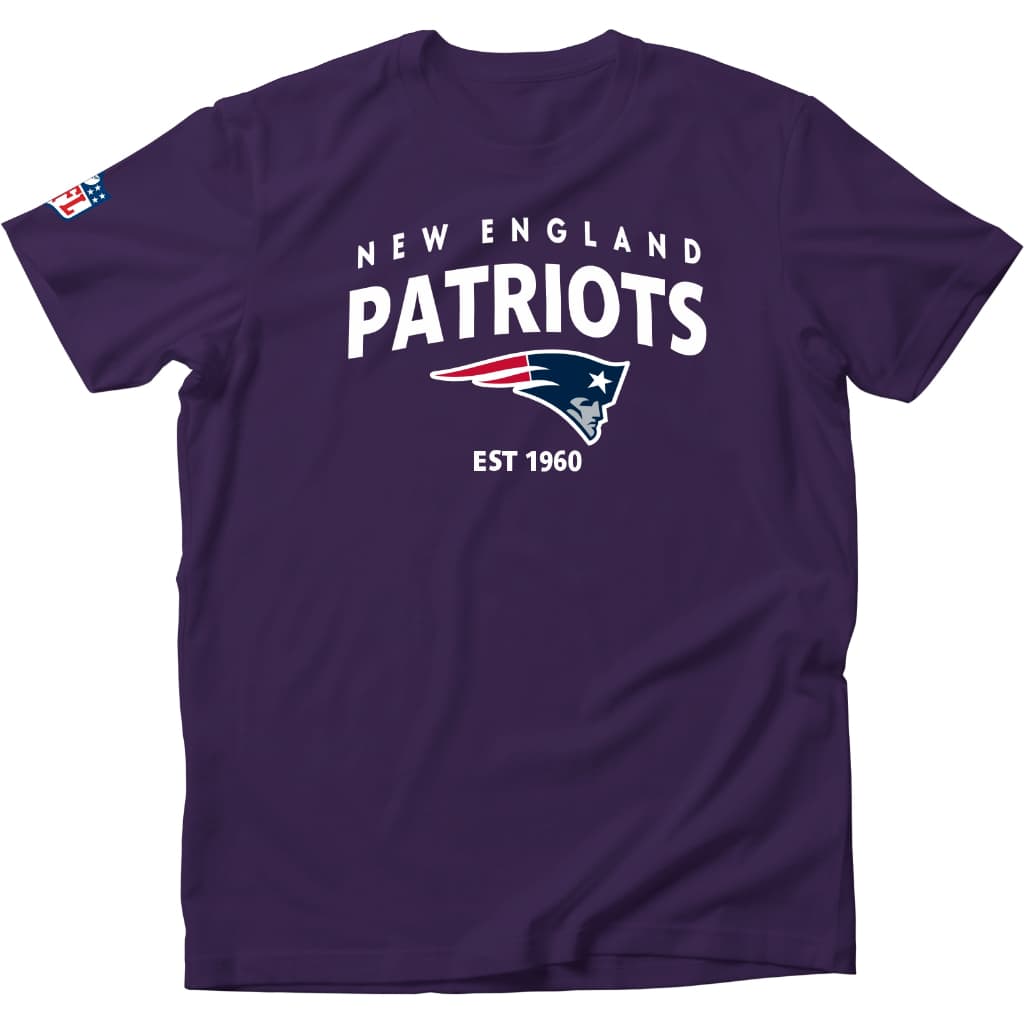 Camiseta Algodão Futebol Americano New England Patriots