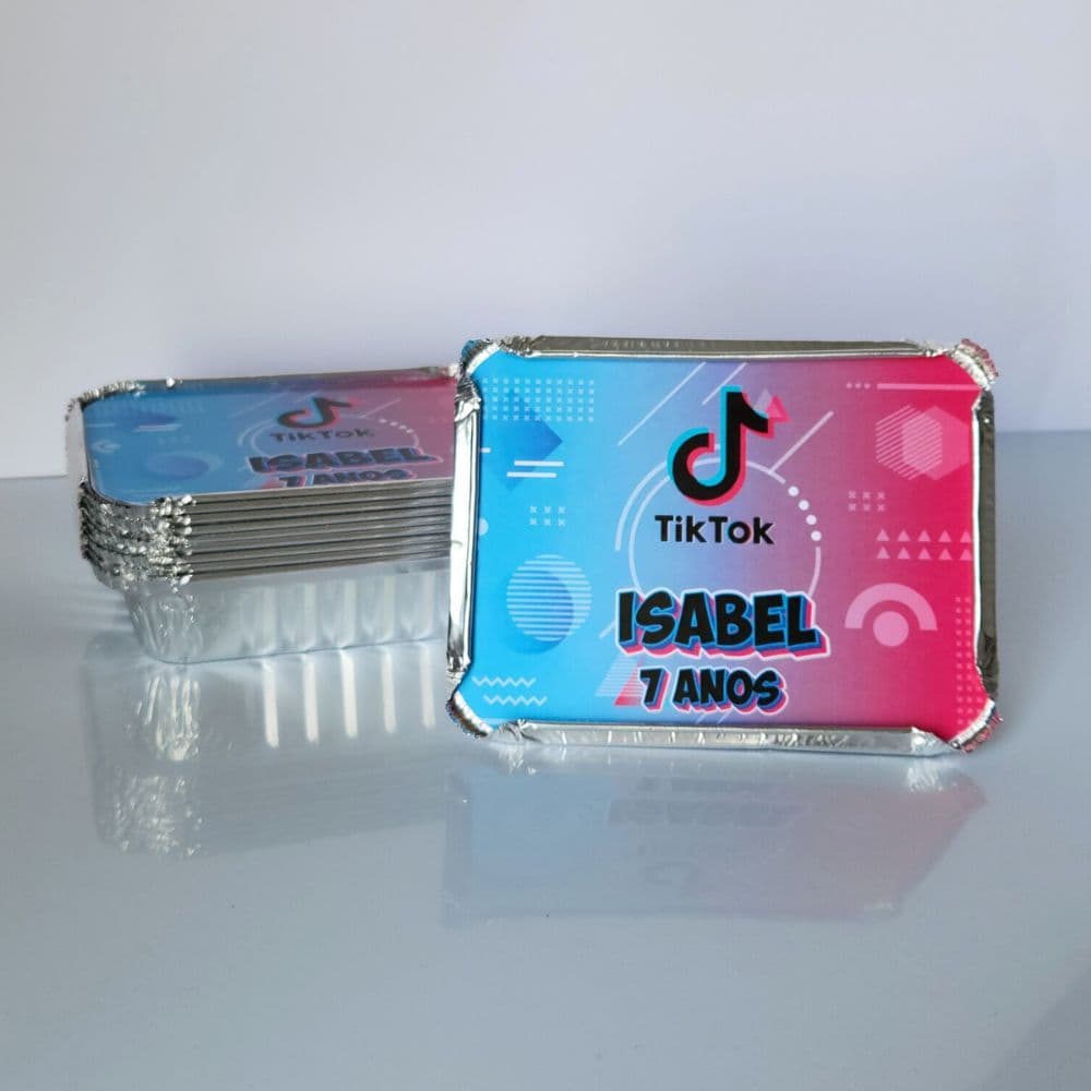 MARMITINHAS PERSONALIZADAS TIKTOK LEMBRANCINHA FESTA INFANTIL