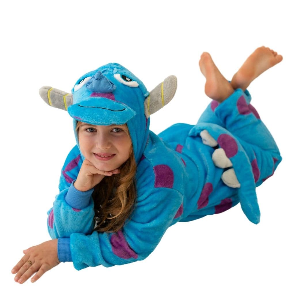 Pijama Infantil Menino Menina Macacão Fantasia  Plush Macio Confortável Personagens Divertido Heróis