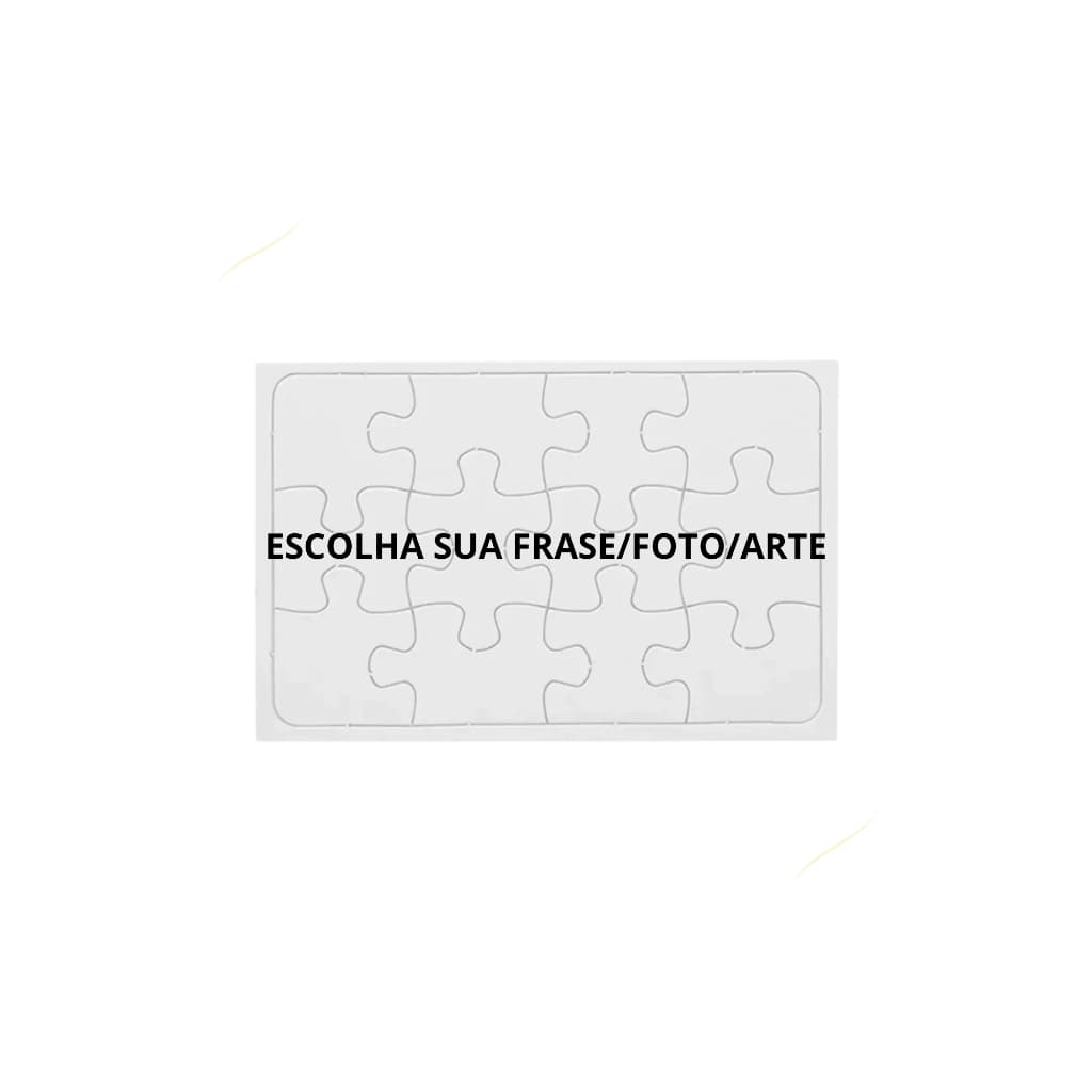 Quebra Cabeça 12 Pçs Personalizado Daminha Ou Pajem Convite