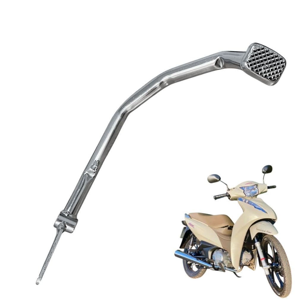 1 Pedal De Freio Cromado Para Moto Honda Biz 100