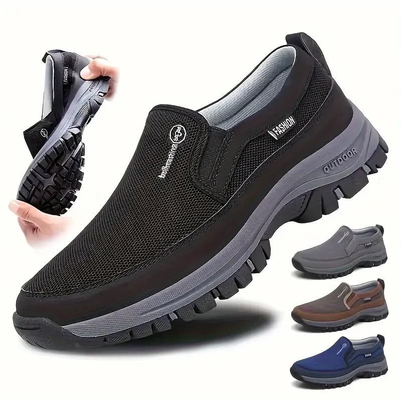Tenis Sapatilha Masculino Casual Moderno de Trilha Adventure Solado Costurado Super Leve Promoção Envio Imediato