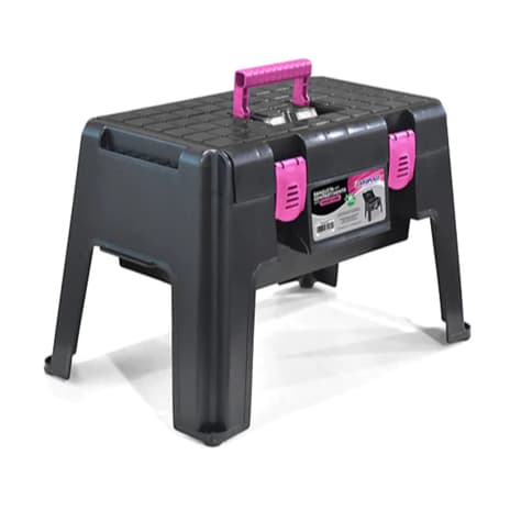 Banqueta Plástica Banquinho Manicure Pedicure Resistente Camping Pesca Multiuso TOY 25832