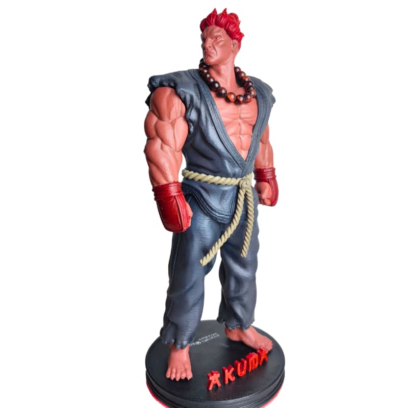 Akuma 34 cm - Action Figure | Street Fighter  - Pronta entrega.