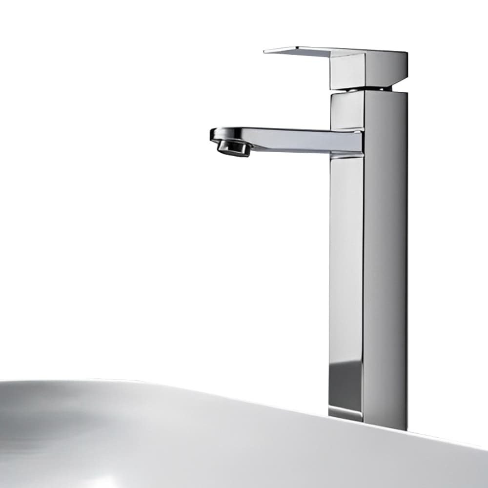 Torneira Gourmet Bica Alta Banheiro Cuba de Sobrepor Luxo Monocomando
