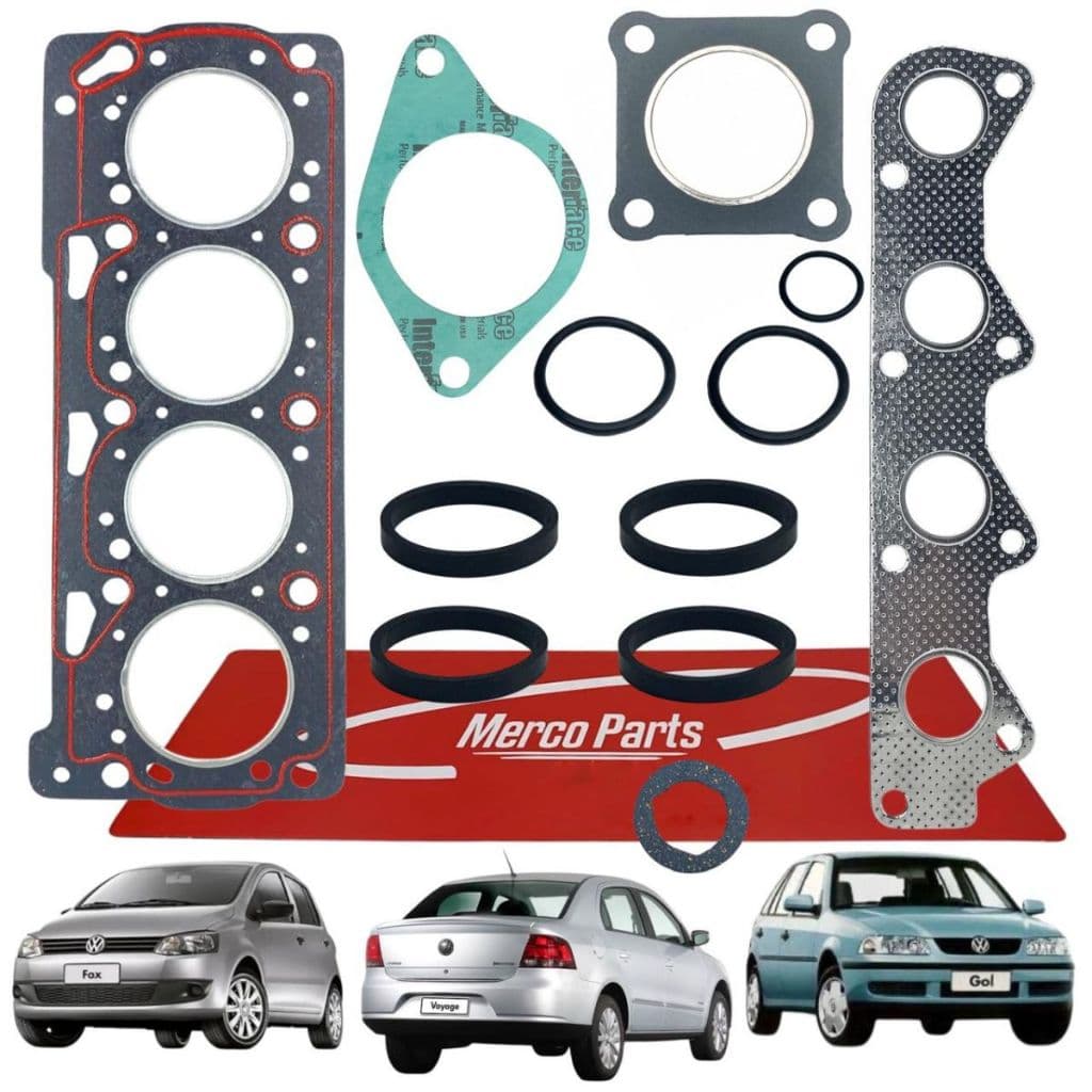 Kit Junta Cabeçote Superior Vw Fox Gol Kombi Voyage 1.6 8v