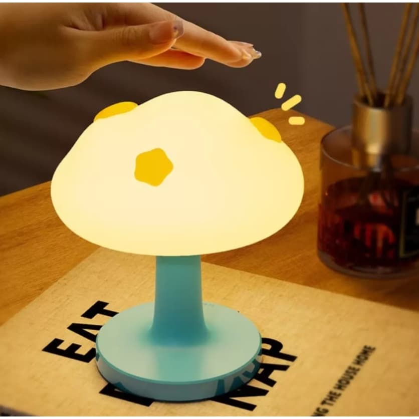 Luminária de ambiente em forma de nuvem Nórdico Casa para quarto luz noturna de Abajur quarto