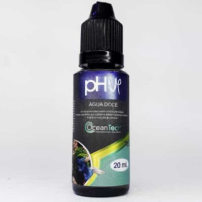 OceanTech pH Up – Alcalinizante para Aumentar pH de Aquário de Água Doce, Controle Seguro e Eficaz – 20ml