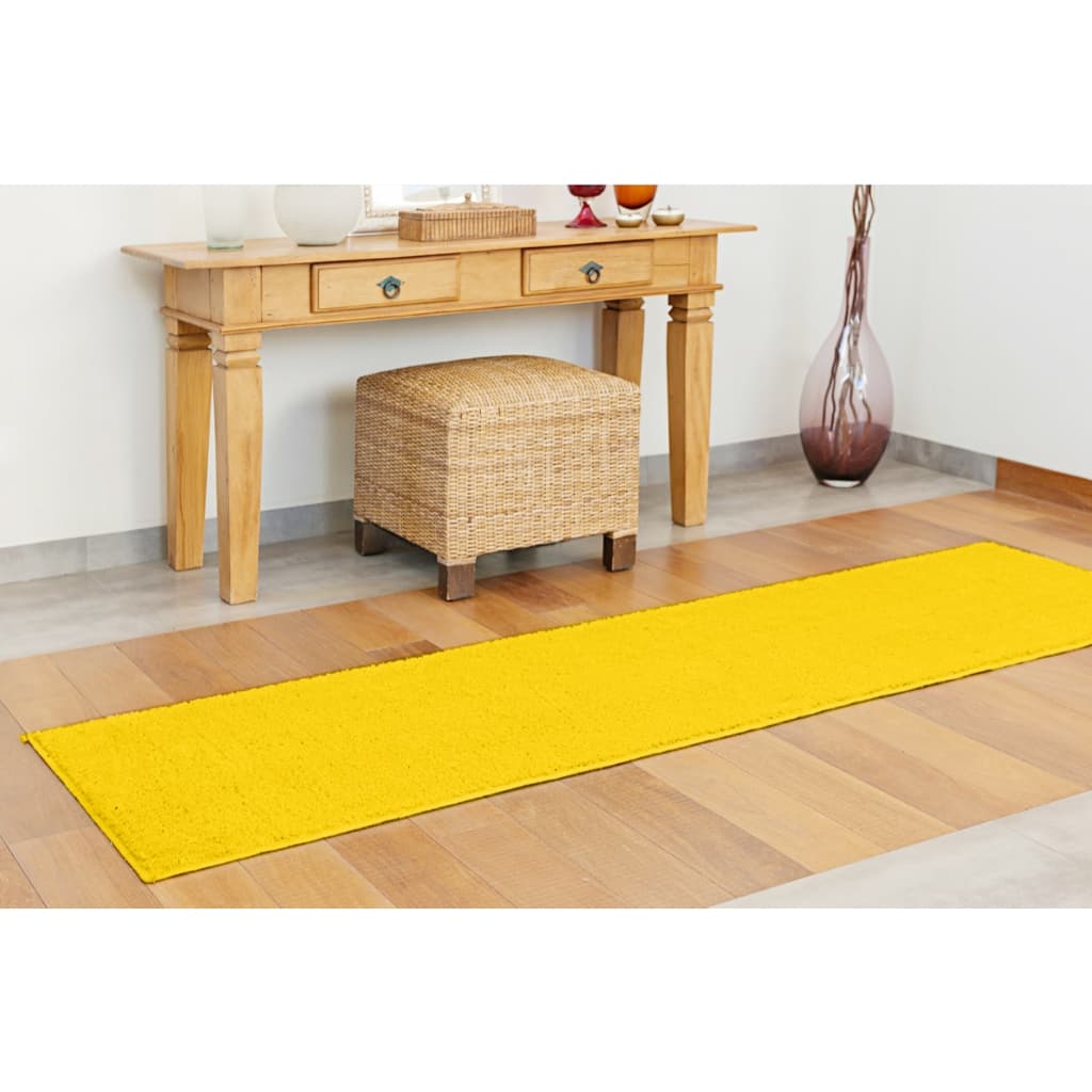 Passadeira Tapete 0,66 X 2,30 Pelo Macio 100% Antiderrapante Quarto Sala Corredor Banheiro Cozinha Linha Classic Oasis