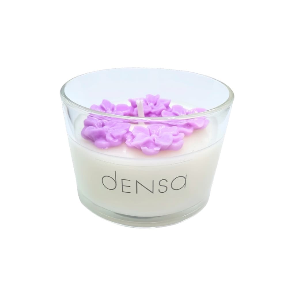 Vela Aromática Perfumada Lavanda Alecrim Relaxante Cera 100% Vegetal Coco lembrancinha Casa Relaxar