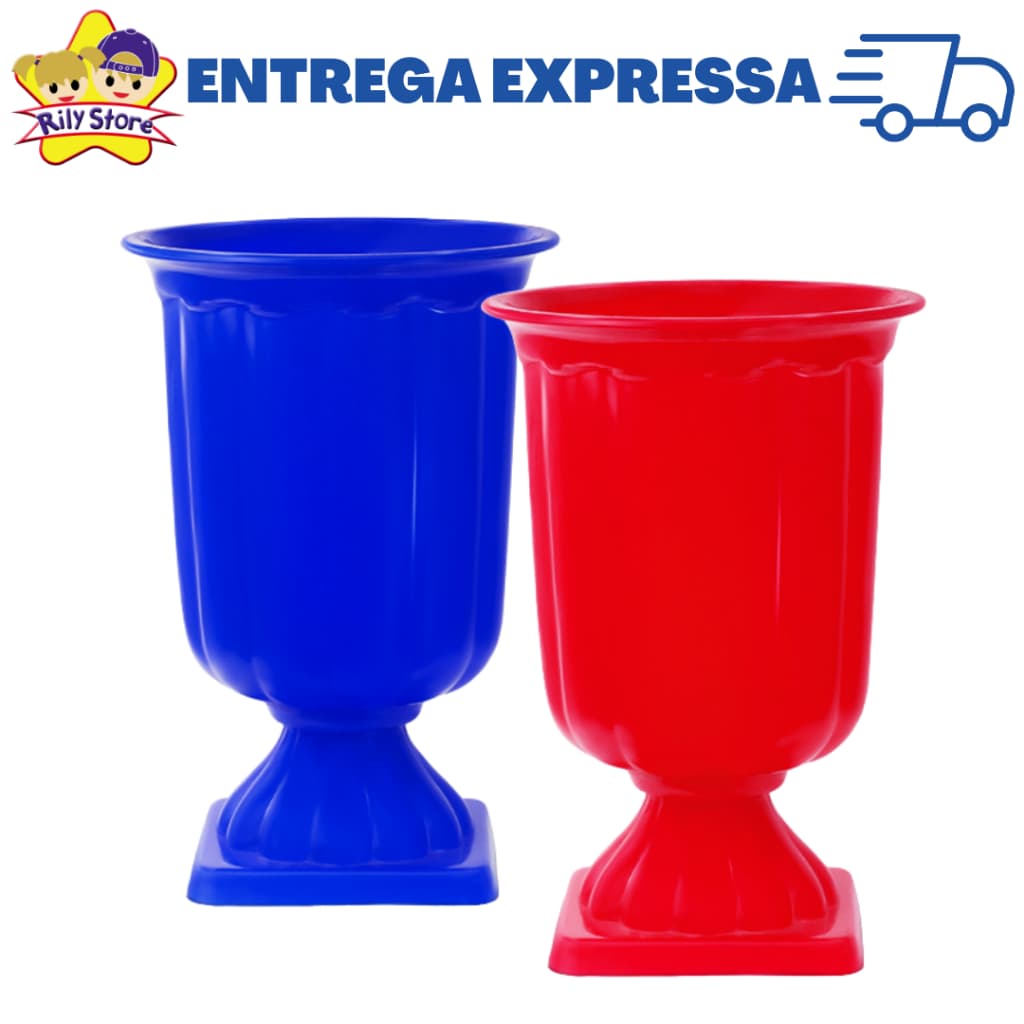 Kit Com 2 Unidades Vaso Grego Diversas Cores