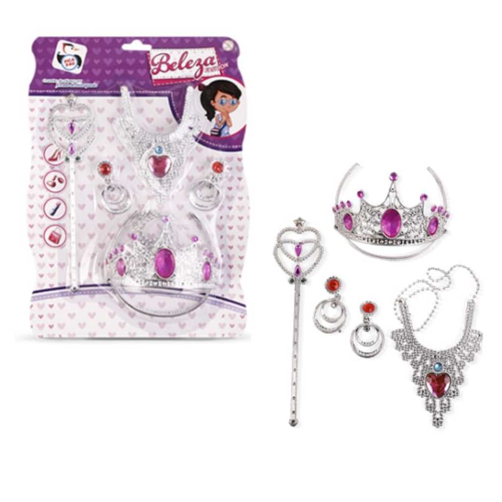 Brinquedo Beleza Fashion 6PÇS - Picapau