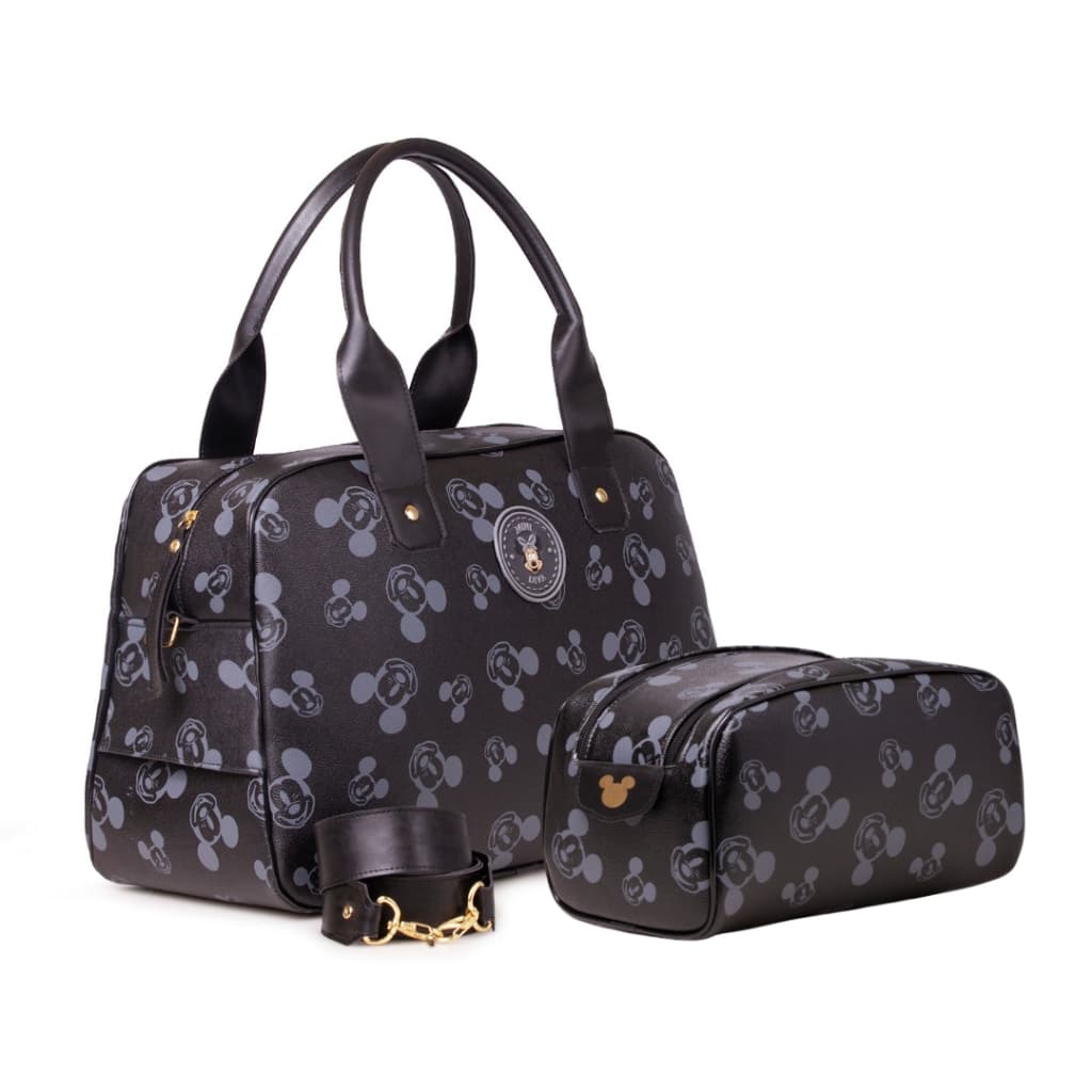 Kit mala e necessaire maternidade infantil menino e menina super espaçoso varias cores