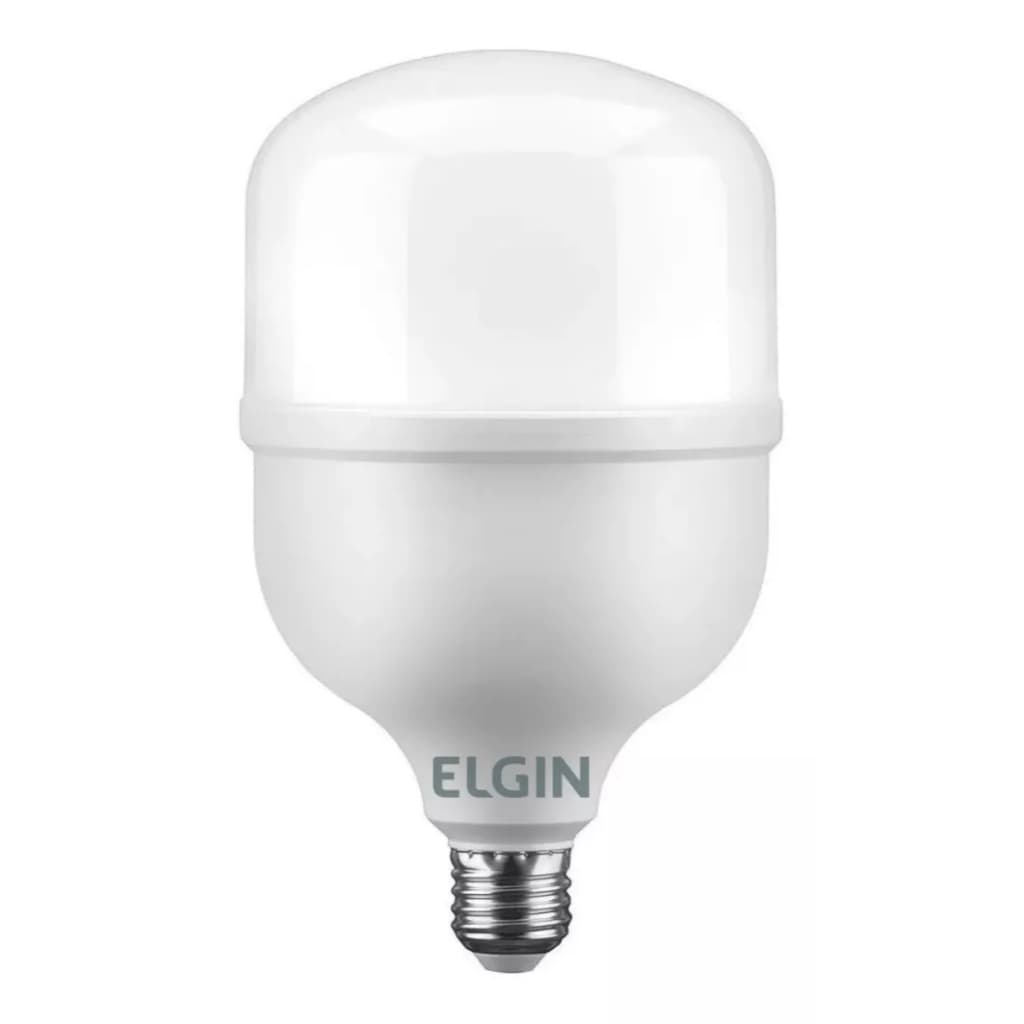 Lâmpada Led Bulbo Alta Potencia 65w Bivolt Elgin 6500k