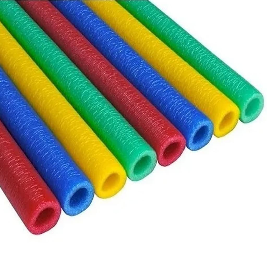 8 Unidades De Isotubos Coloridos Grandes Para Cama Elástica Pula Pula Trampolim
