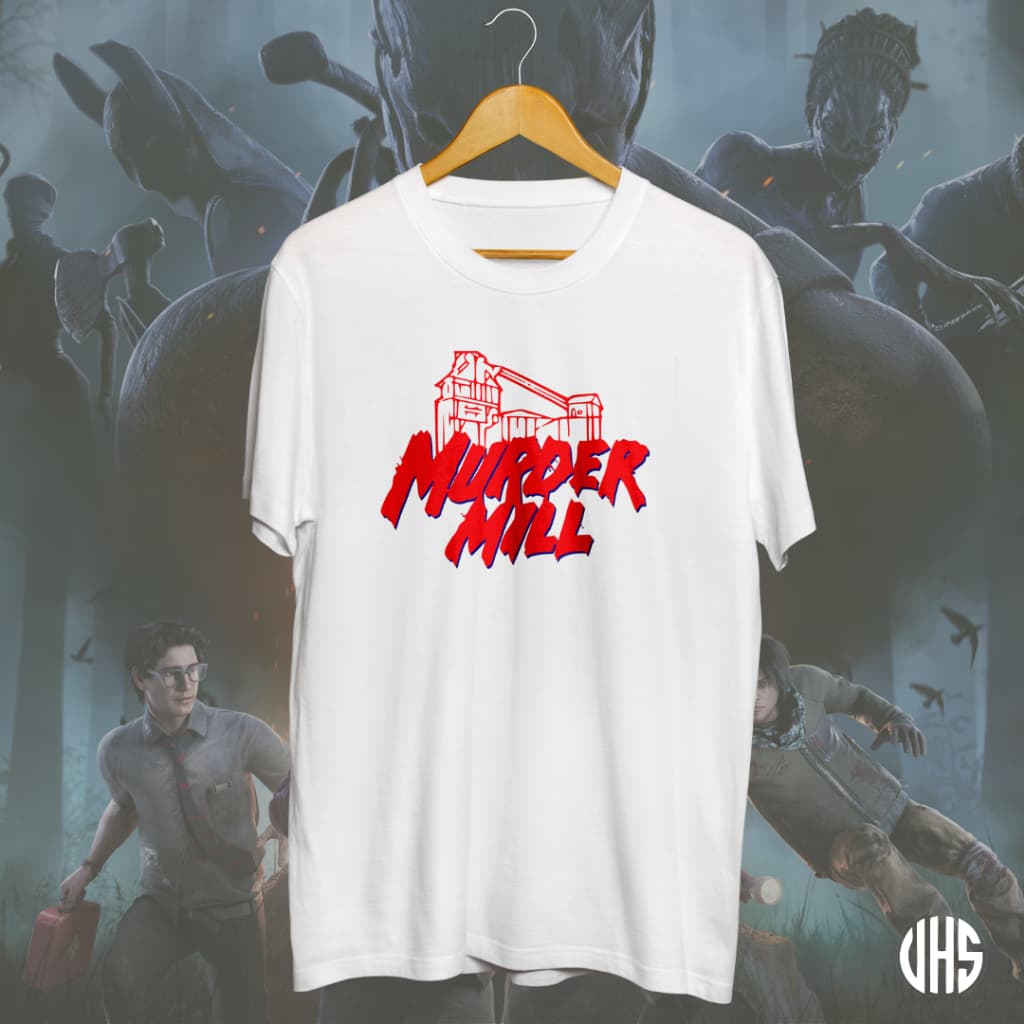 Camisa Murder Mill Dead By Daylight The Casting Of Frank Stone Algodão Unissex