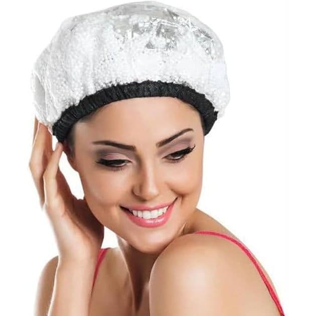 Touca Térmica Metalizada Com Isopor - Hidratação Capilar Para Cabelo Cabeleireiro Salão