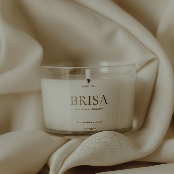 Vela Aromática  Brisa - Vela Perfumada - Vela Artesanal  - Vela Fresca