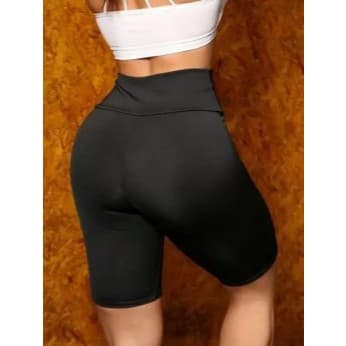 Bermuda Legging Feminina Suplex Cintura Alta Fitness