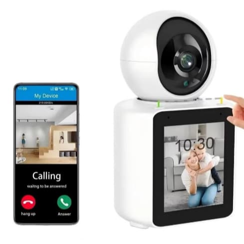 Câmera De Segurança Wifi 1080P Com Video Chamada Baba Icsee Ip
