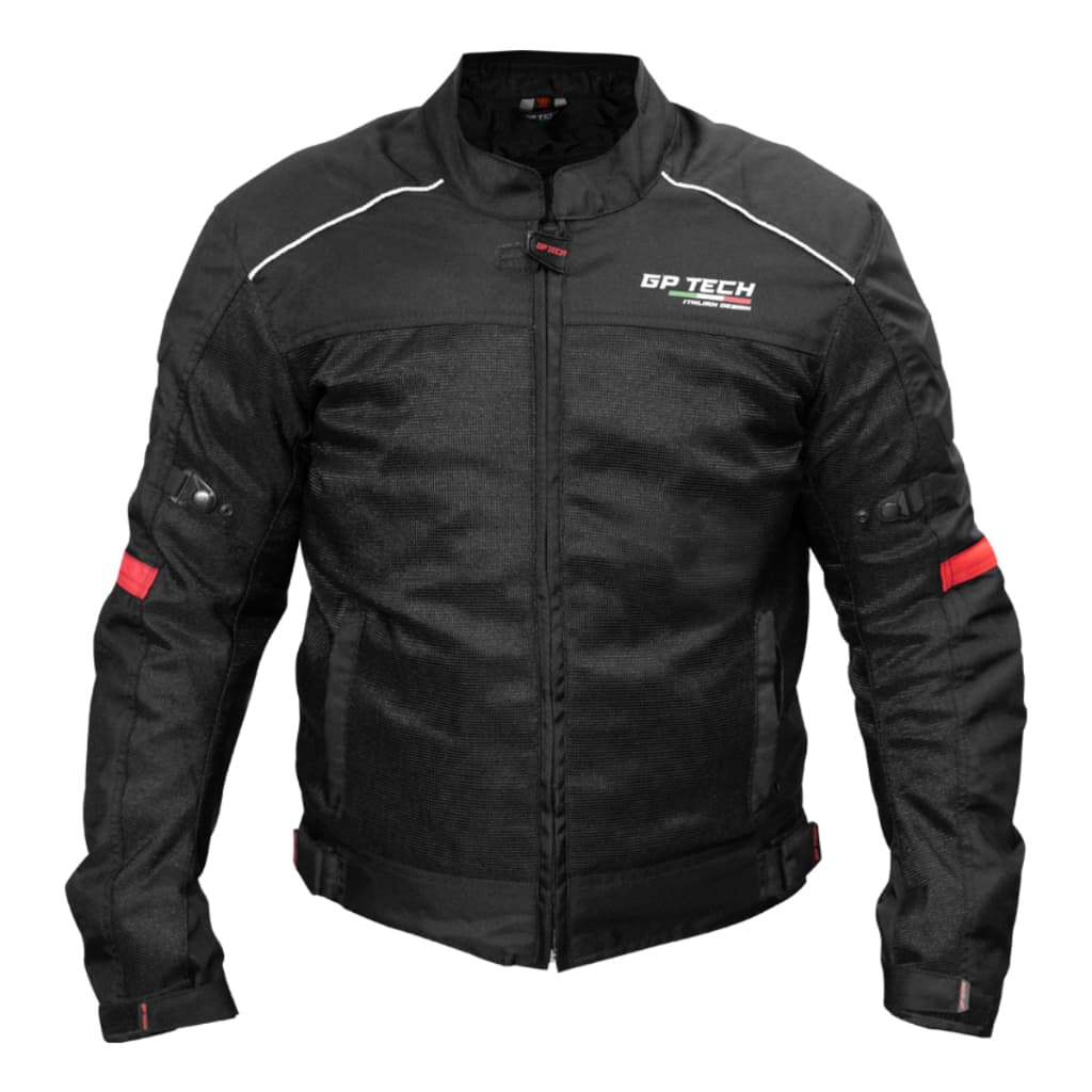 Jaqueta Gp Tech Masculina Ventilada Com Proteção Moto Motoqueiro Motociclista Bolso Impermeável