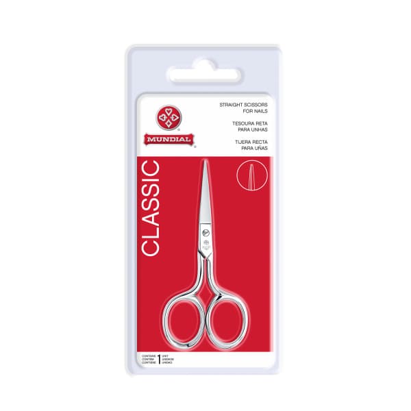 Tesoura para Unhas Mundial Classic reta, ref.426