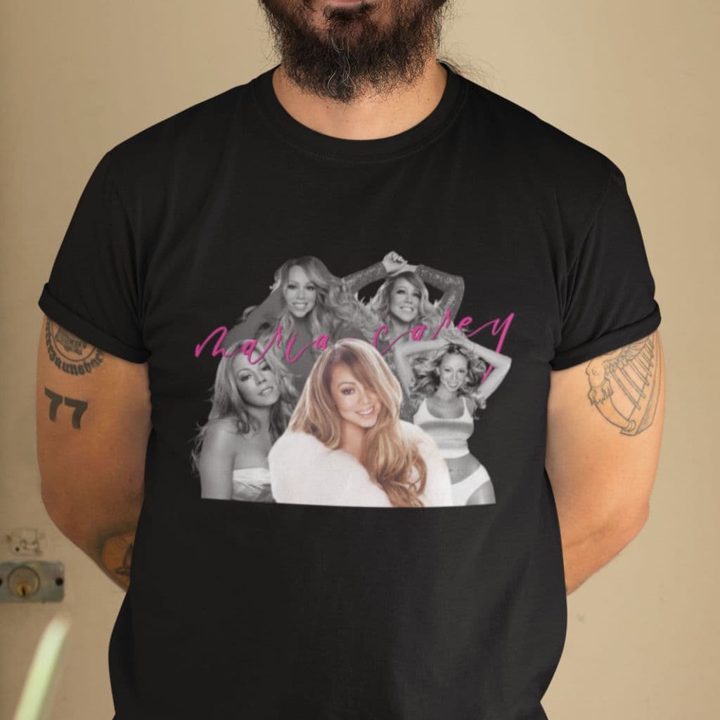 Blusa Turnê Mariah Carey 100 %algodão Brasil