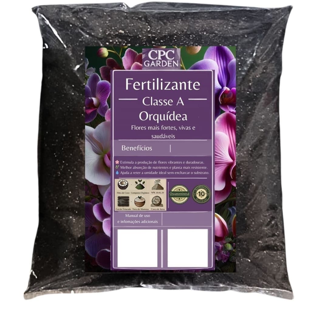 Fertilizante Organomineral Classe A CPC Garden Orquídea